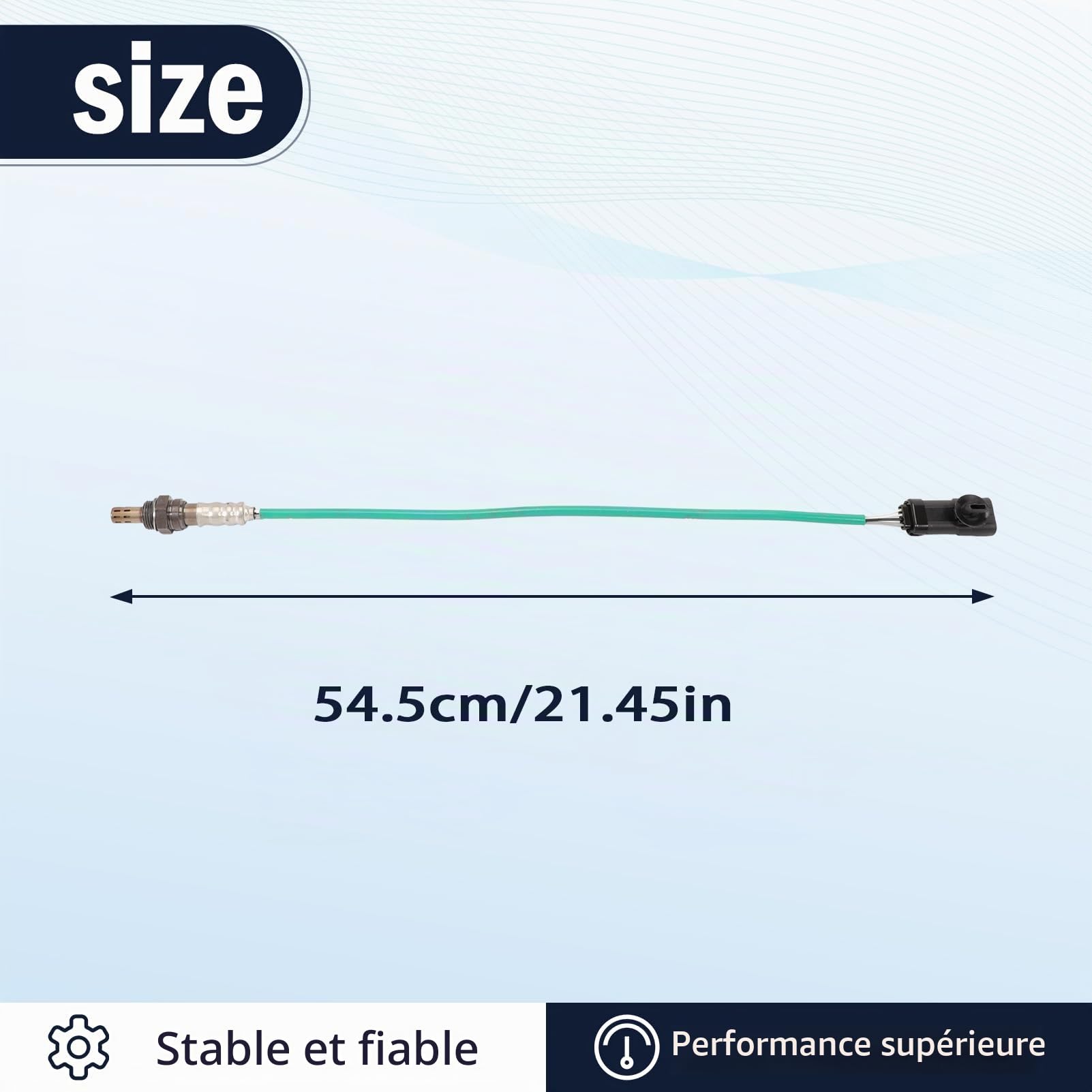 Sonde Lambda pour Clio II 2 BB CB Sonde Lambda Avant Catalyseur pour Duster Logan Sandero Kangoo Modus Capteur D'oxygène 8200052063 9639853680 250-241011