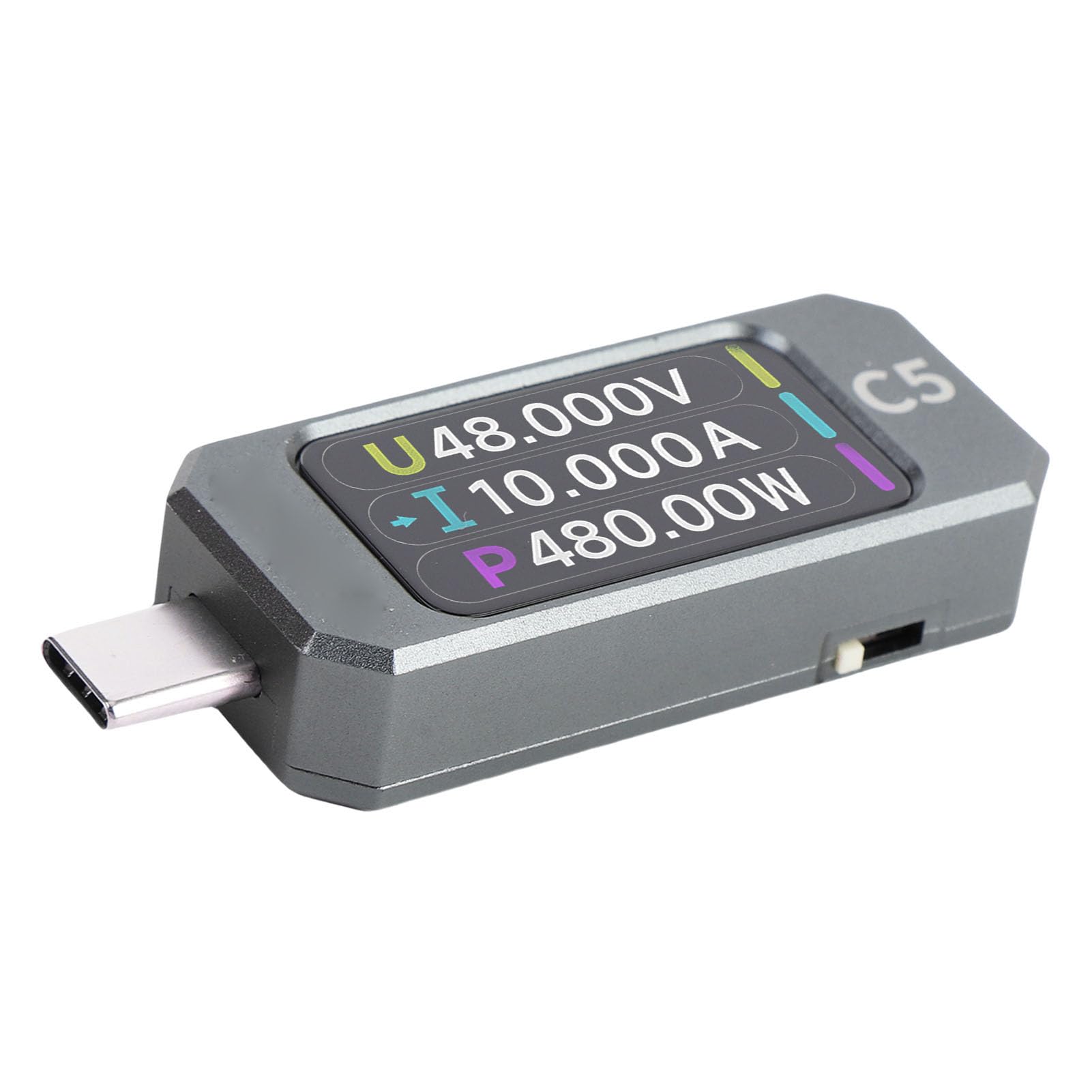 Tester typu C Miernik napięcia prądu 1,47 cala Kolorowy ekran Woltomierz Amperomierz Obsługa USB PD3.1 EPR