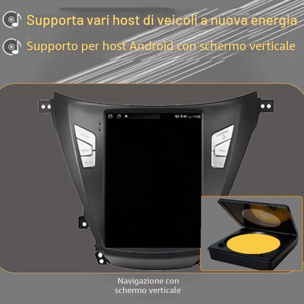 Lettore CD portatile per auto con USB per sistemi di navigazione Android, qualità audio senza perdita, design compatto in materiale PC, lettore DVD esterno per aggiornamento dell'auto stereo, unità