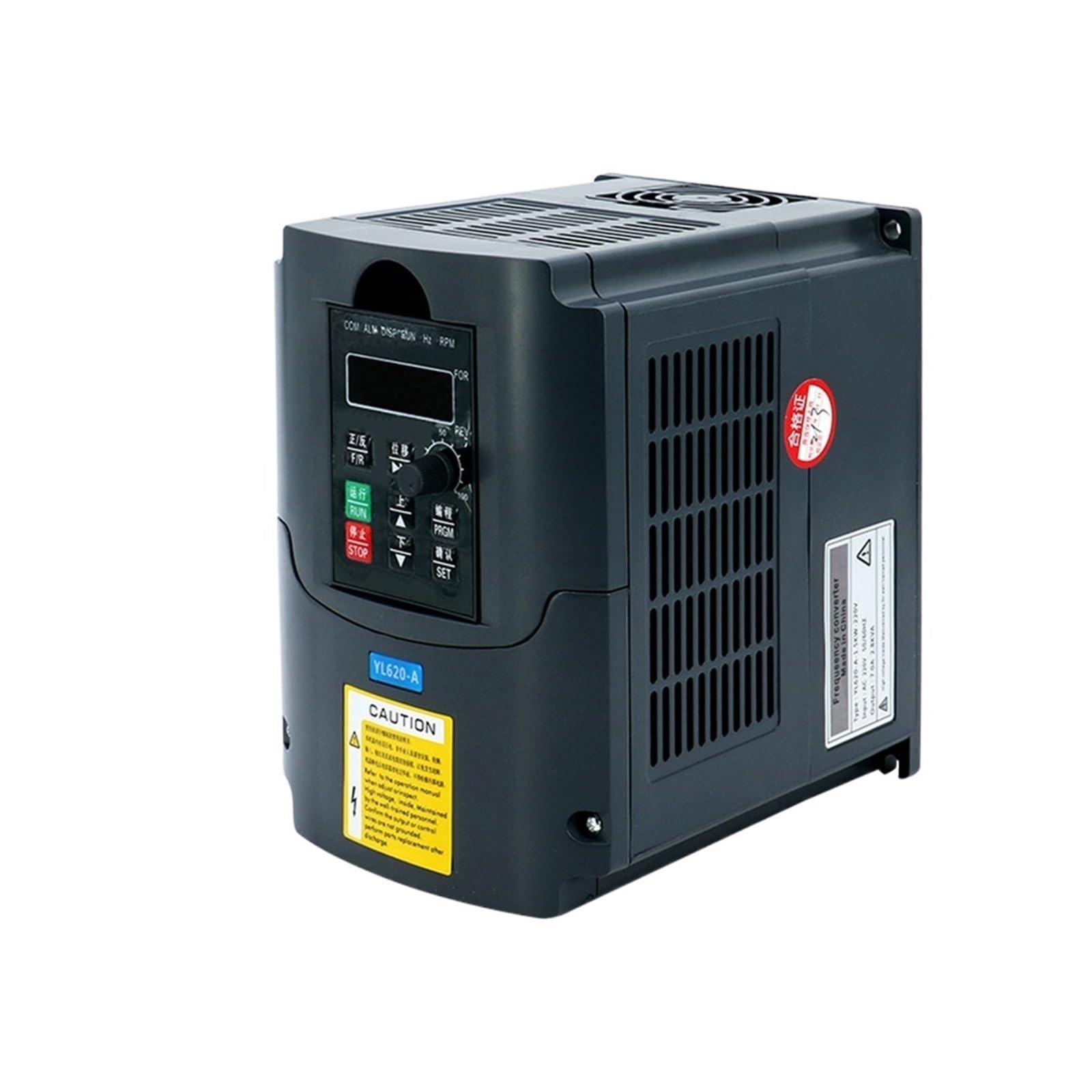 CVFRDD Variable Frequency Drive 0-600Hz 3P Output 0.75KW 1.5KW 2.2kw VFD YL620 A Inverter For CNC Spindle Motor Speed Control(2.2KW)