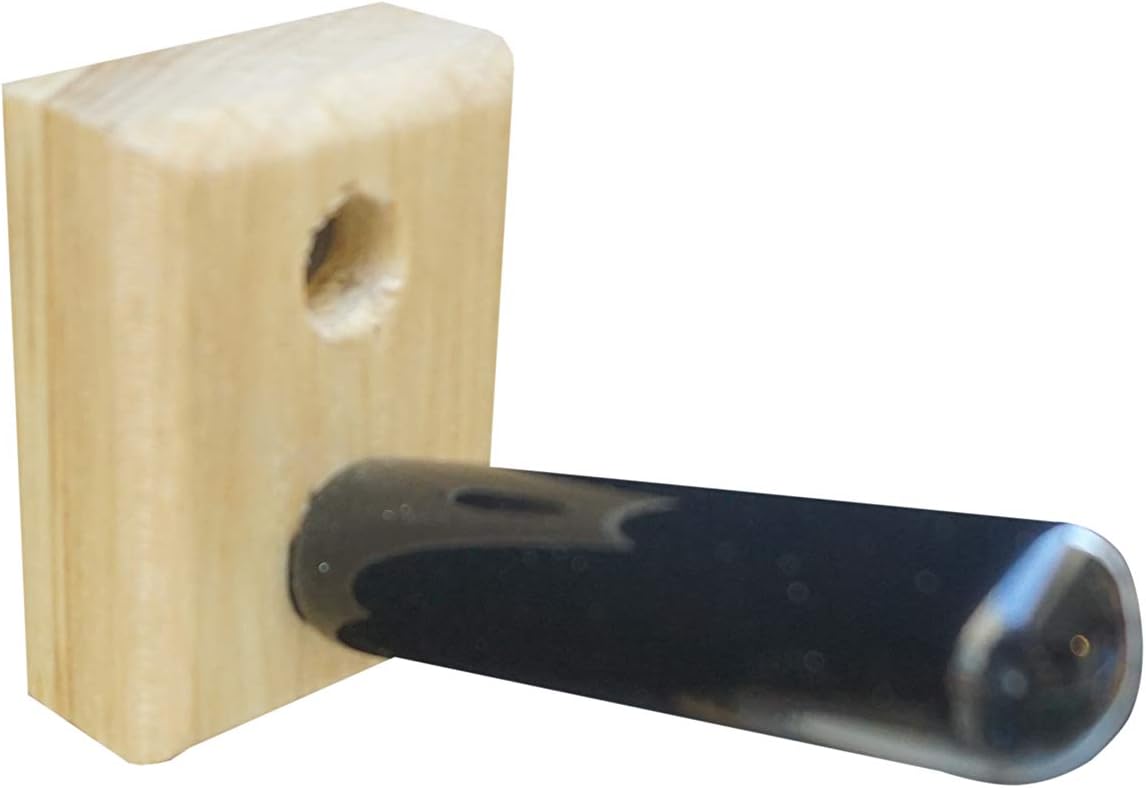 Vertical Wall Mount for Rifle (Made in The USA) (Poplar)
