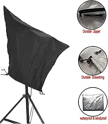 Miniatura 5 de Funda para telescopio, resistente al sol, para telescopios, impermeable, a prueba de sol, astronómico, con cordón ajustable, para Celestron