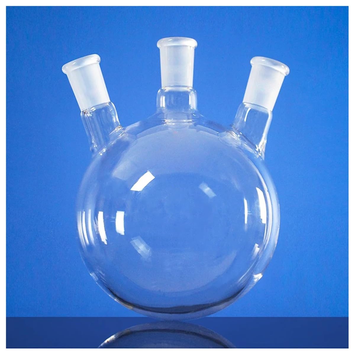 Vetreria da laboratorio Pallone a fondo tondo a tre colli in vetro borosilicato LH-10, capacità 10000 ml/20000 ml(LH-100402)