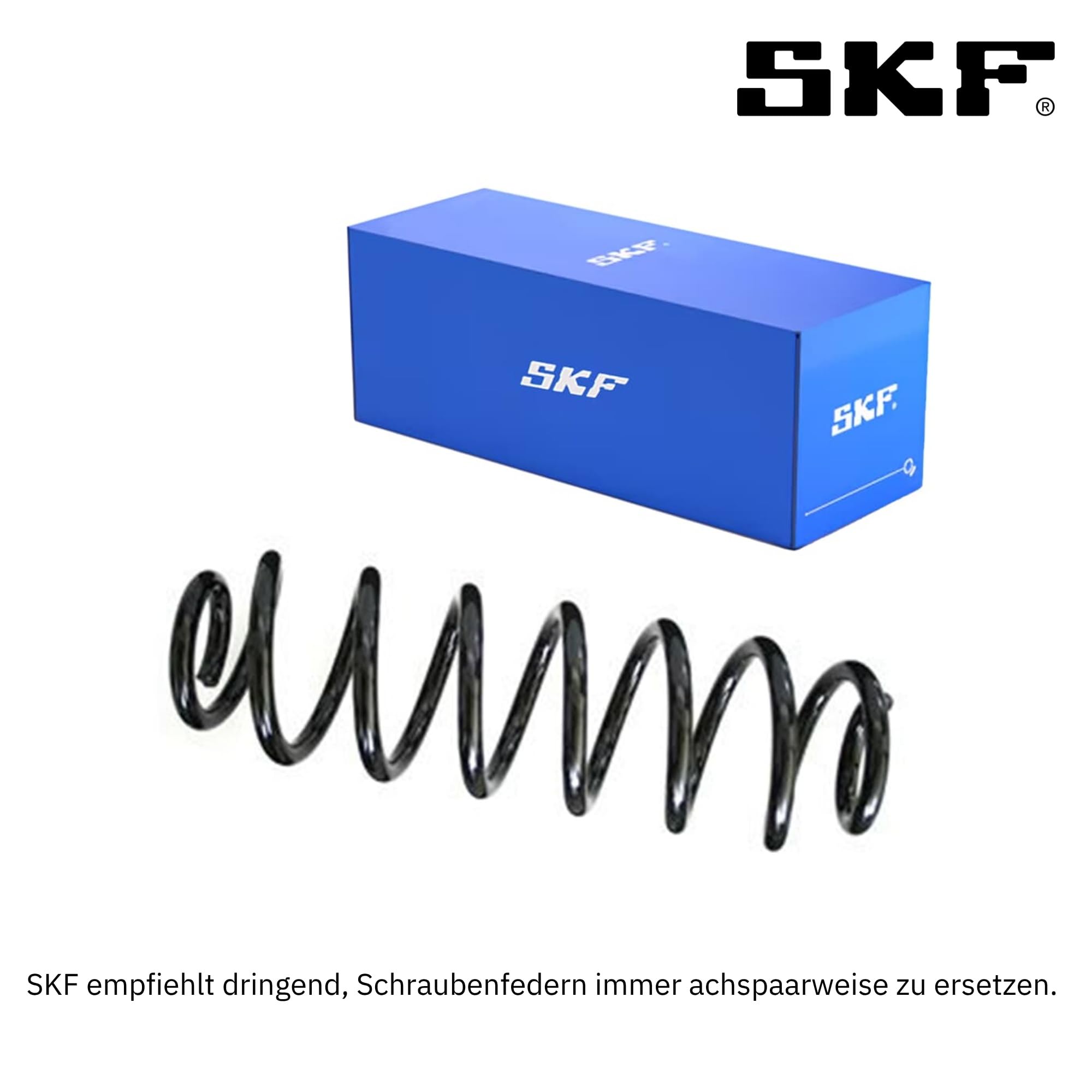SKF Fahrwerksfeder VKDL 37011 Position Hinterachse Außendurchmesser 150 mm Höhe 423 mm Länge 156 mm Breite 156 mm - OE Qualität