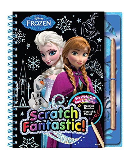 Bendon Frozen Elsa & Anna Coloring and Activity Book | Elsa Coloring Book | Scratch Fantastic (Scratch Off) | Includes Scratch Pen | Officially Licensed