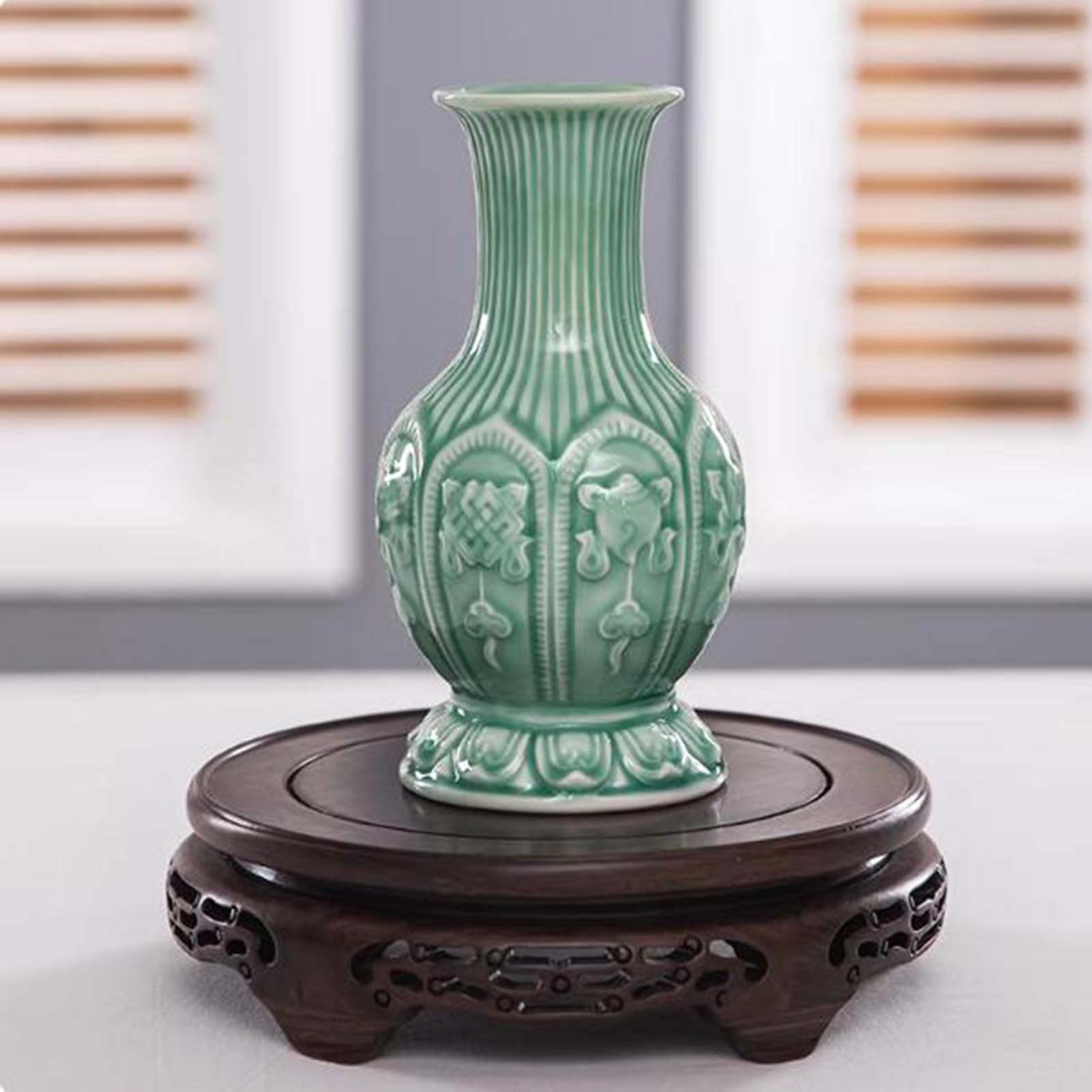 Base de madera para decoración, soporte estable y versátil para jarrones, estatuas de Buda, plantas y objetos decorativos