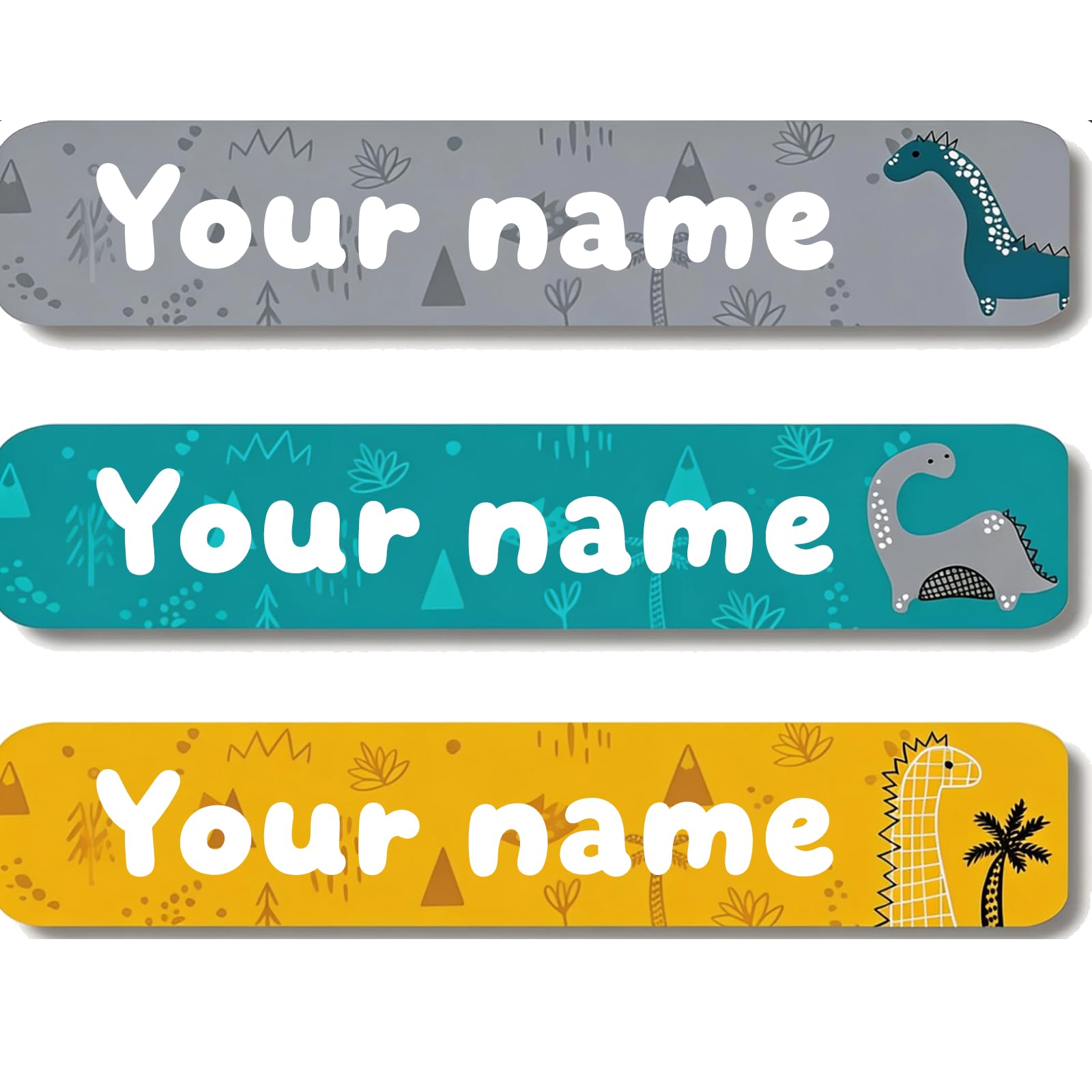 Personalized Waterproof Name Stickers for Kids, Washable Clothing Labels, Durable Name Tags for School, Kindergarten, Lunch Boxes, Books, Toys – Ideal Back to School（Tall man）