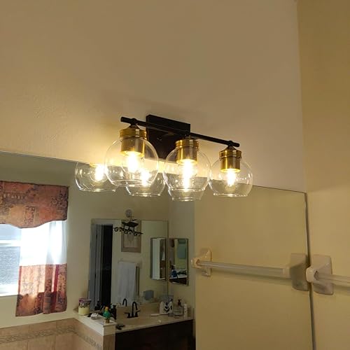 Miniatura 2 de Leools Bombillas LED regulables G16.5, bombillas LED E26 Edison, 4 W igual a 40 W, 400 lúmenes, blanco suave 3000 K, bombilla de globo para