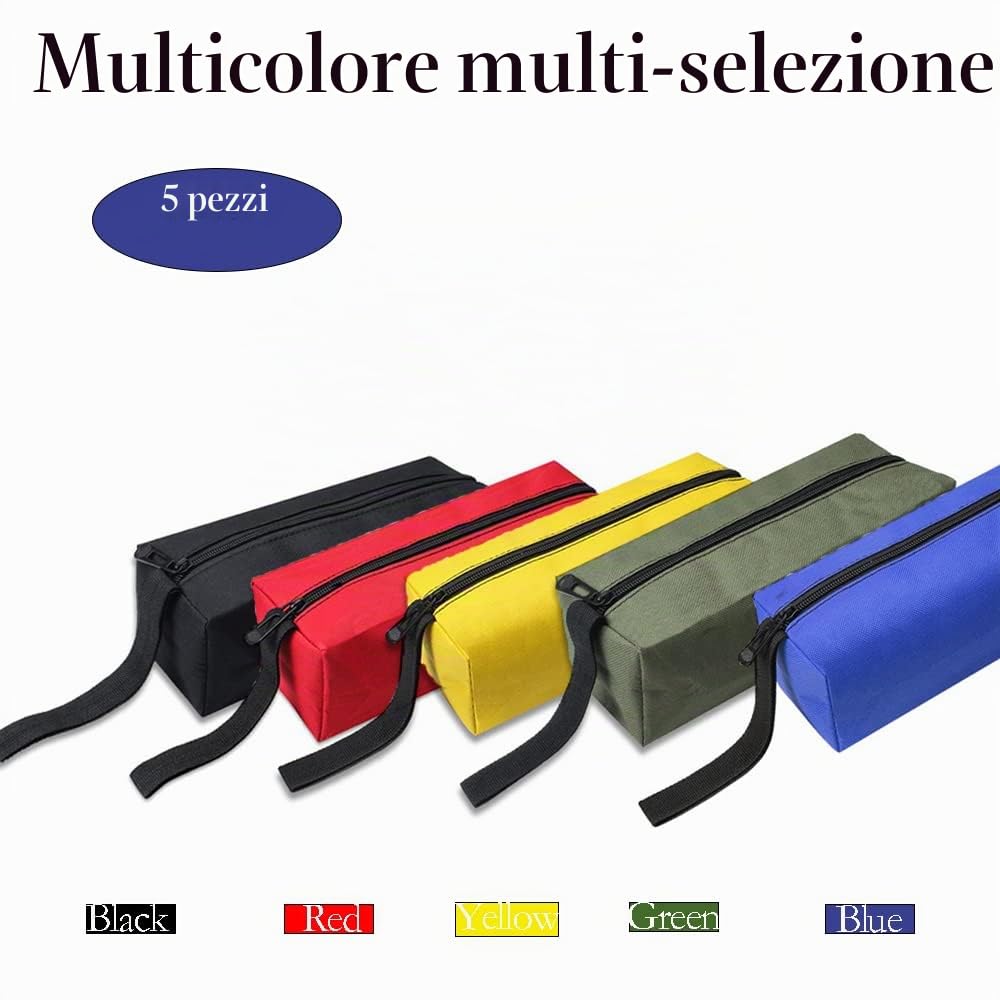 Borsa Attrezzi Tela Set 5pcs Porta Cacciaviti, Piccola Borsa Moto
