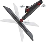 Support de bureau pour moniteur NB AV Mount, bras de moniteur à mouvement complet avec pivotement à ressort à gaz pour moniteurs de 17 à 30 po (entre 4,4 lb et 19,8 lb) support de moniteur ZZ-F80-B