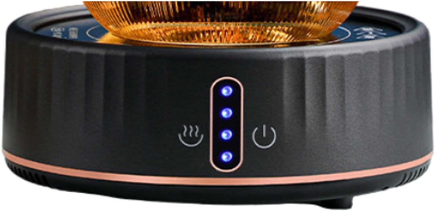 OSMARI220V Electric Ceramic Stove Tea Stove 1000W Mute Household Small Tea Cooker Water Stove,Black