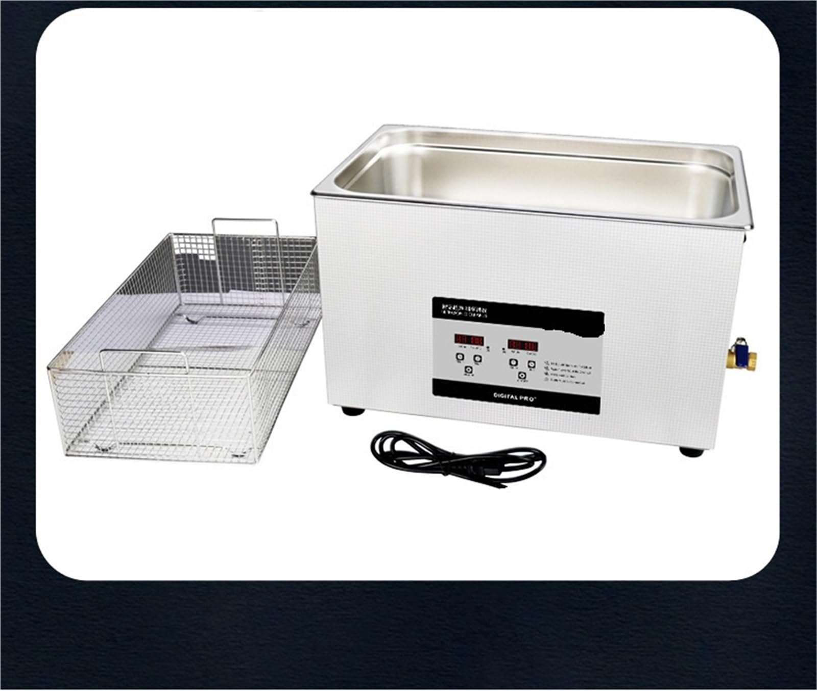Nettoyeur à ultrasons Nettoyeur À Ultrasons, 30L 40KHz, Nettoyage Des Prothèses Dentaires Et Bijoux, Appareils Ménagers pour le