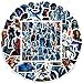 Movie Avatar Stickers Pack, 105 Pieces Pandora Themed Decals for Water Bottles, Laptop, Phone Case, Skateboard, Luggage, Notebook, Gifts for Fans Teens and Adults