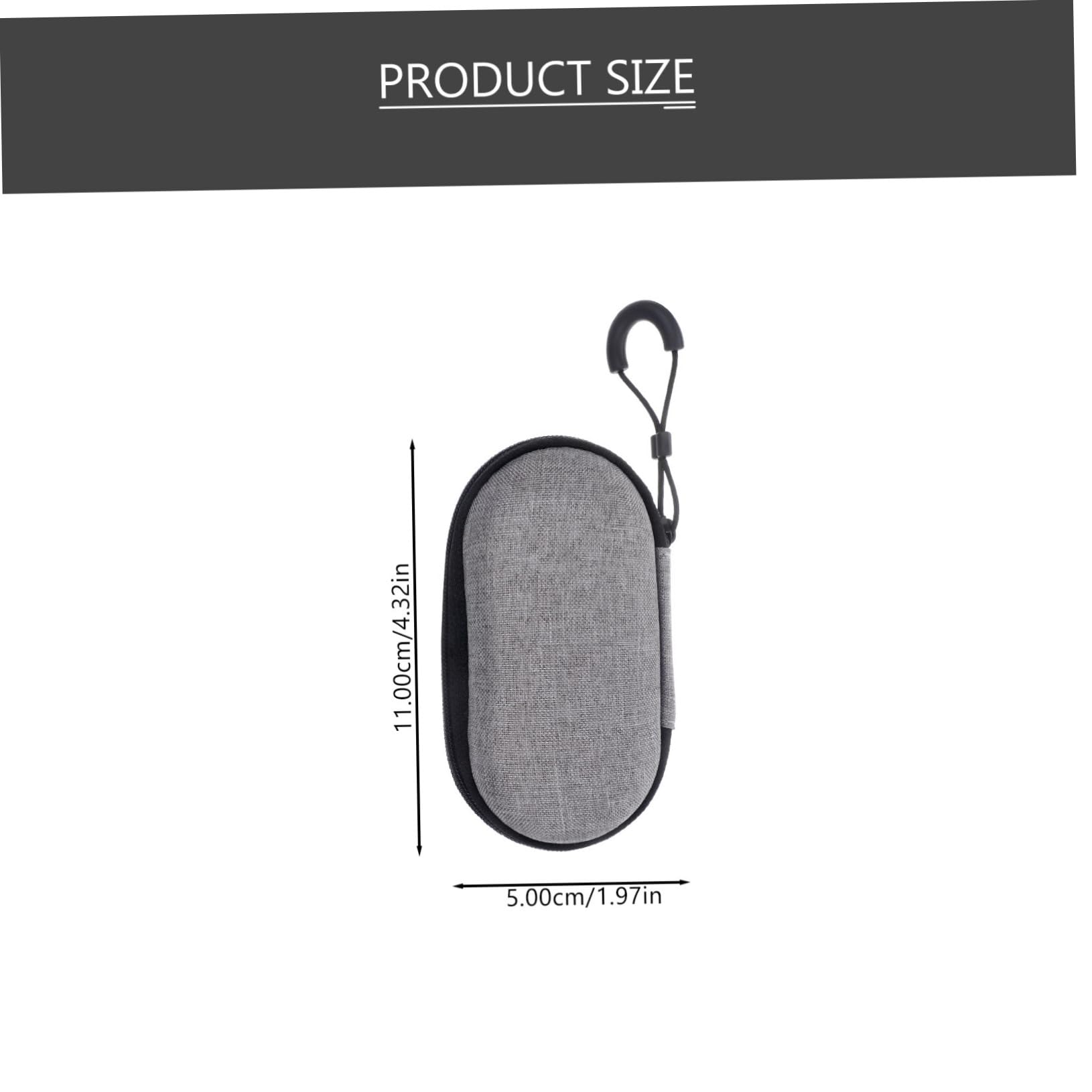 GOOHOCHY Tuner Storage Case Guitar Hard Shell Case Electric Guitar Hard Travel Electronic Organizer Tuner Storage