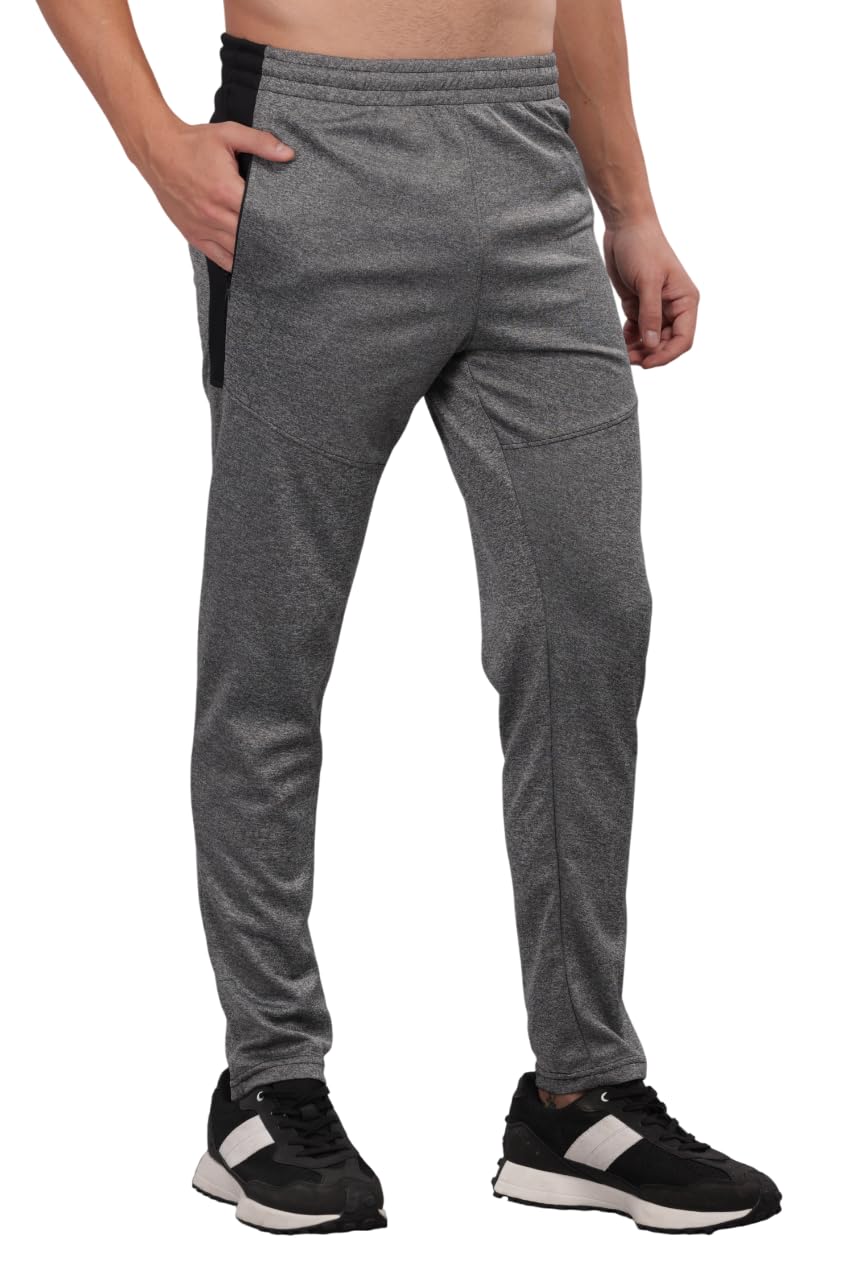 domin8 Men’s Sweat Wicking Track Pant with Stretchable Waist Band | Slim Fit Joggers for Men | for Running.Gym Sports Lower for Men & Boys | Multipurpose Mens Lower Activewear Trousers-picture-15