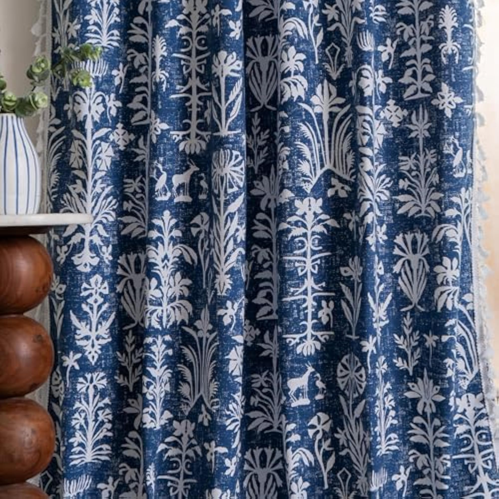 100% Blackout Curtains with PU Lamination on Cotton