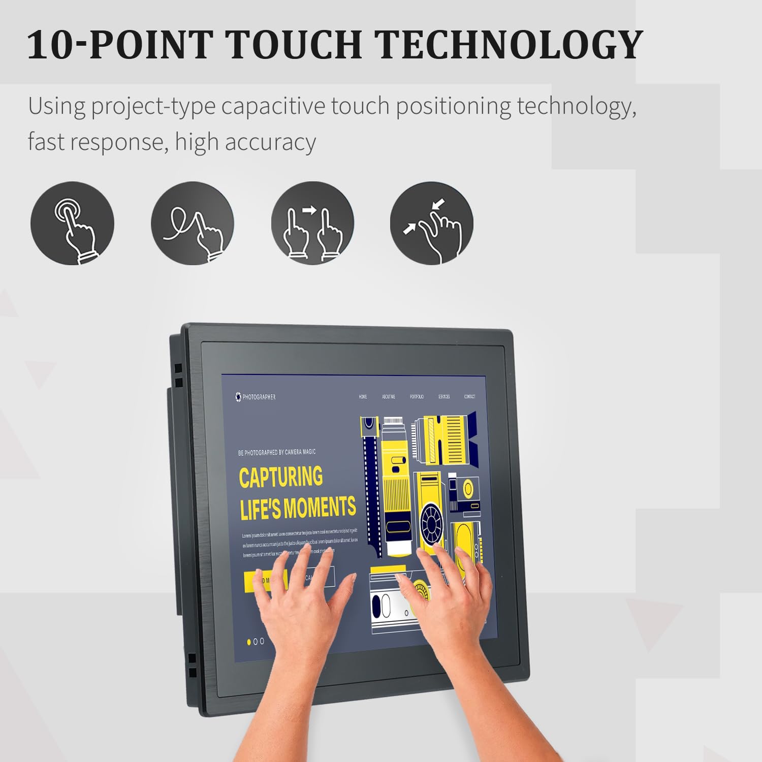 Amazon.co.jp: TouchWo 10.4インチ産業用オールインワン内蔵