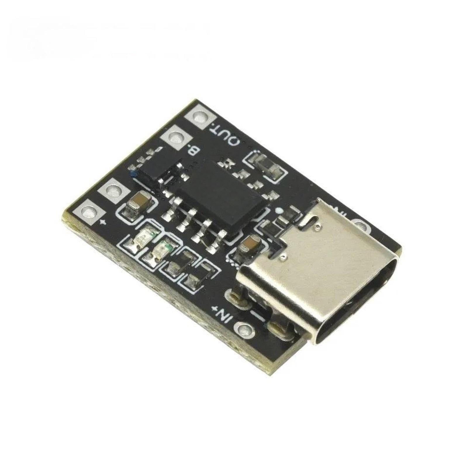 BMS Balance 3 Stück Superkleine Ternäre Lithiumbatterie-Ladeplatine 1A,7 V 4,2 Lademodul Typ-C-Schnittstelle mit Schutzplatine für Akkupack RV Motor