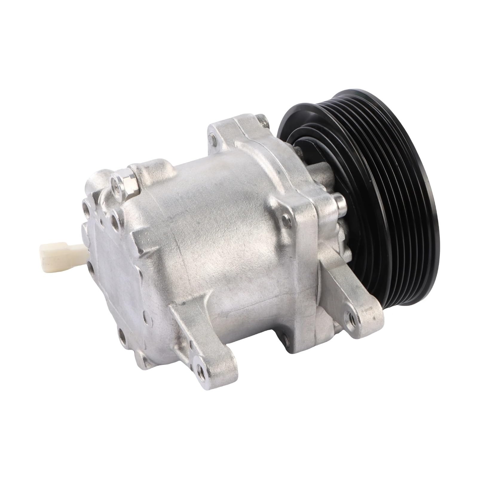 Srtyghpok 1Pcs 6 Groove Ac Compressor, Compatible For Gxdtc Tractors, Svo7e 3P999-00620 447280-3050 447280-3080 Stable Output