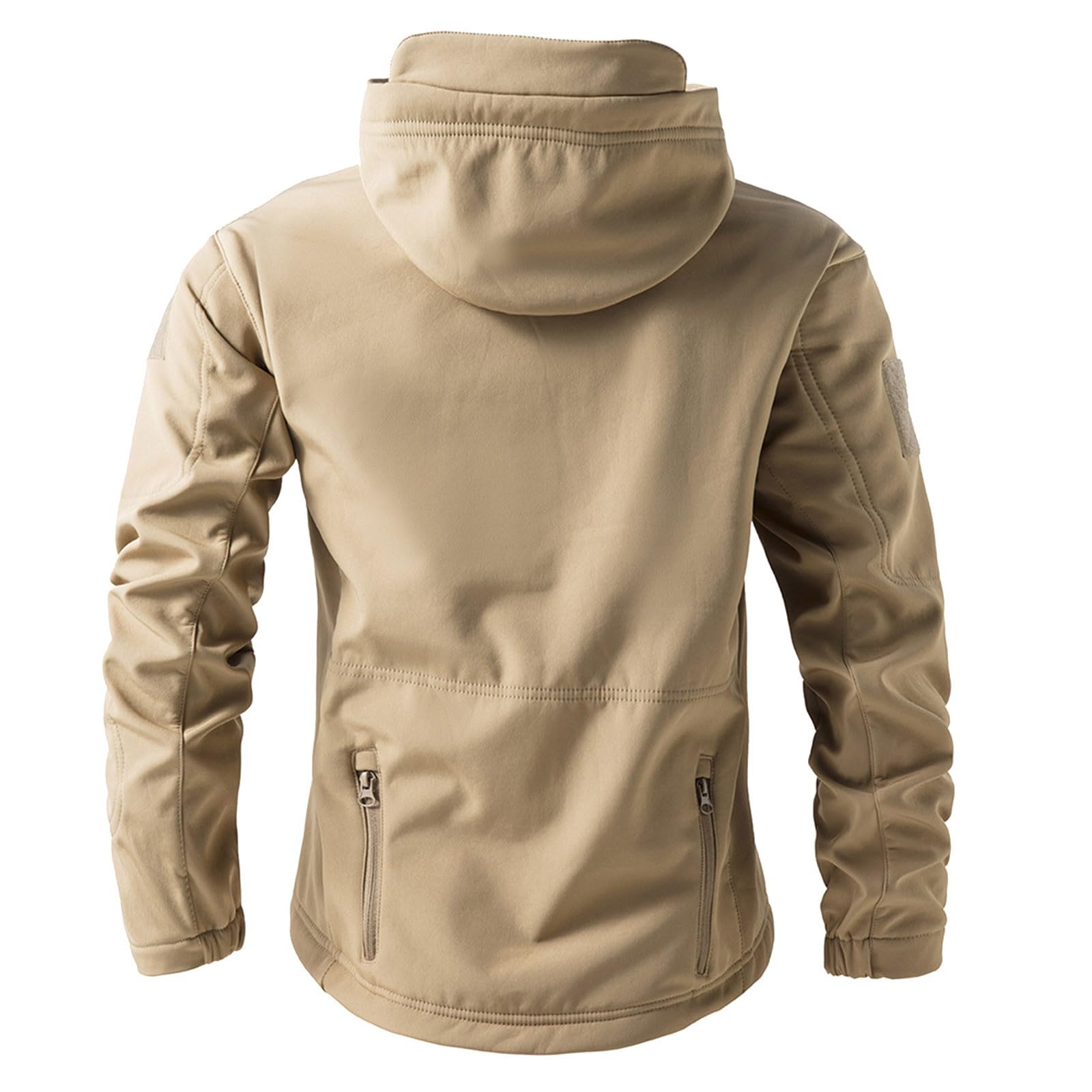 Generisch Chubasquero para hombre, impermeable, transpirable, chaqueta funcional para exteriores, senderismo, trekking, cortavientos, A32