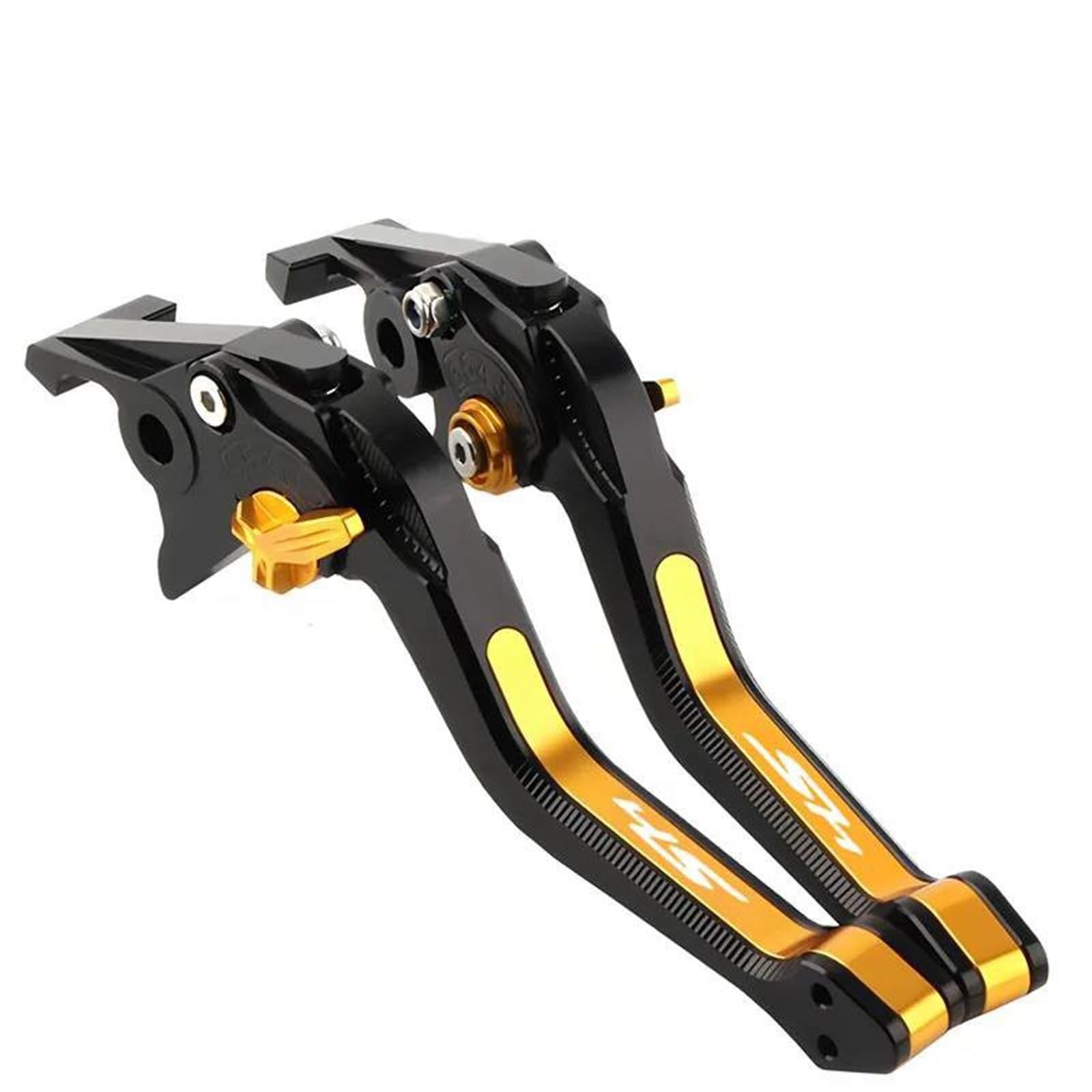 GQUIKGW Replace Motorcycle Accessories Adjustable Control Handles Pivot Brake Clutch Levers for SH 350i/300i/160i/150i/125i 2005(Black4)