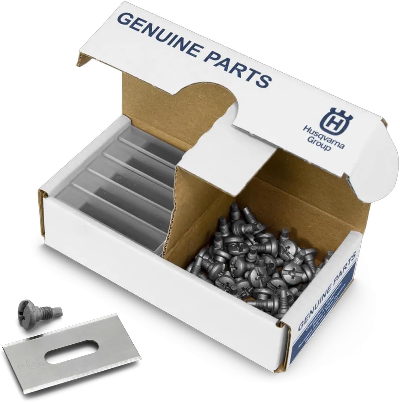 Husqvarna Mähroboter-Messer Ersatz-Messer-Klingen, extra dick 0,6mm, Carbon 45er Set