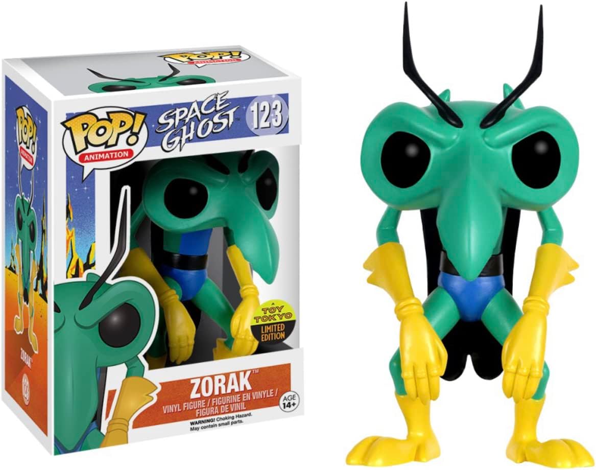 Funko - Space Ghost Collection - Code 8999 - Figure 123 of Zorak Character, Vinyl