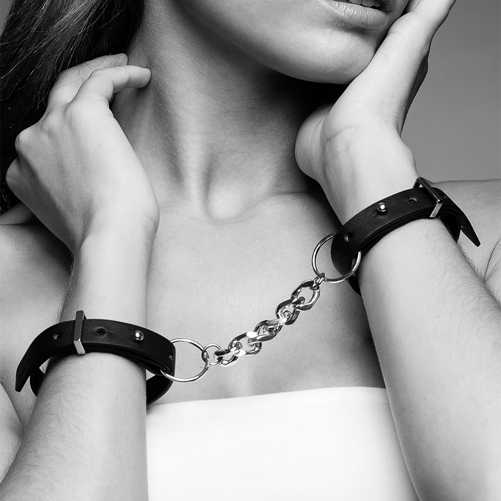 Bijoux Indiscrets Esposas Brazaletes, Negro - 1 unidad