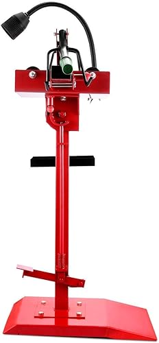 Miniatura 4 de Vevor Esparcidor manual de neumáticos portátil con soporte, herramienta de separación de neumáticos de luz LED ajustable para camión ligero y
