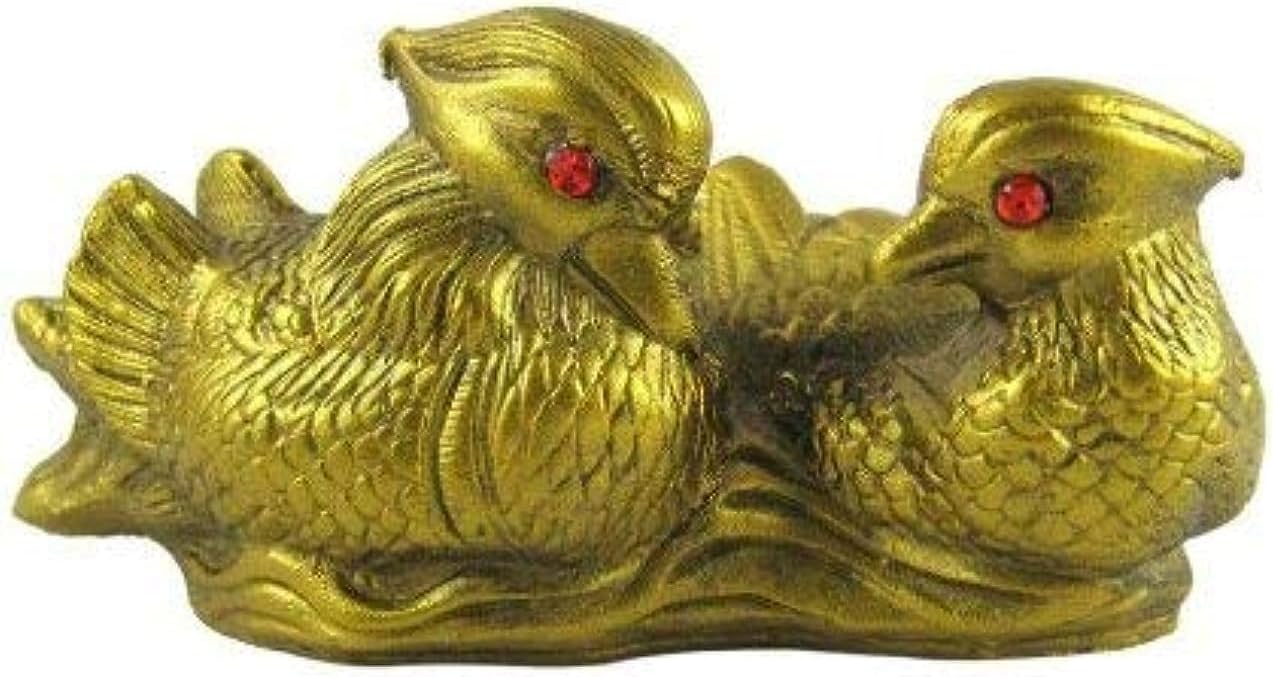 Ankita Gemstones Metal Feng Shui Mandarin Duck Fengshui for Love