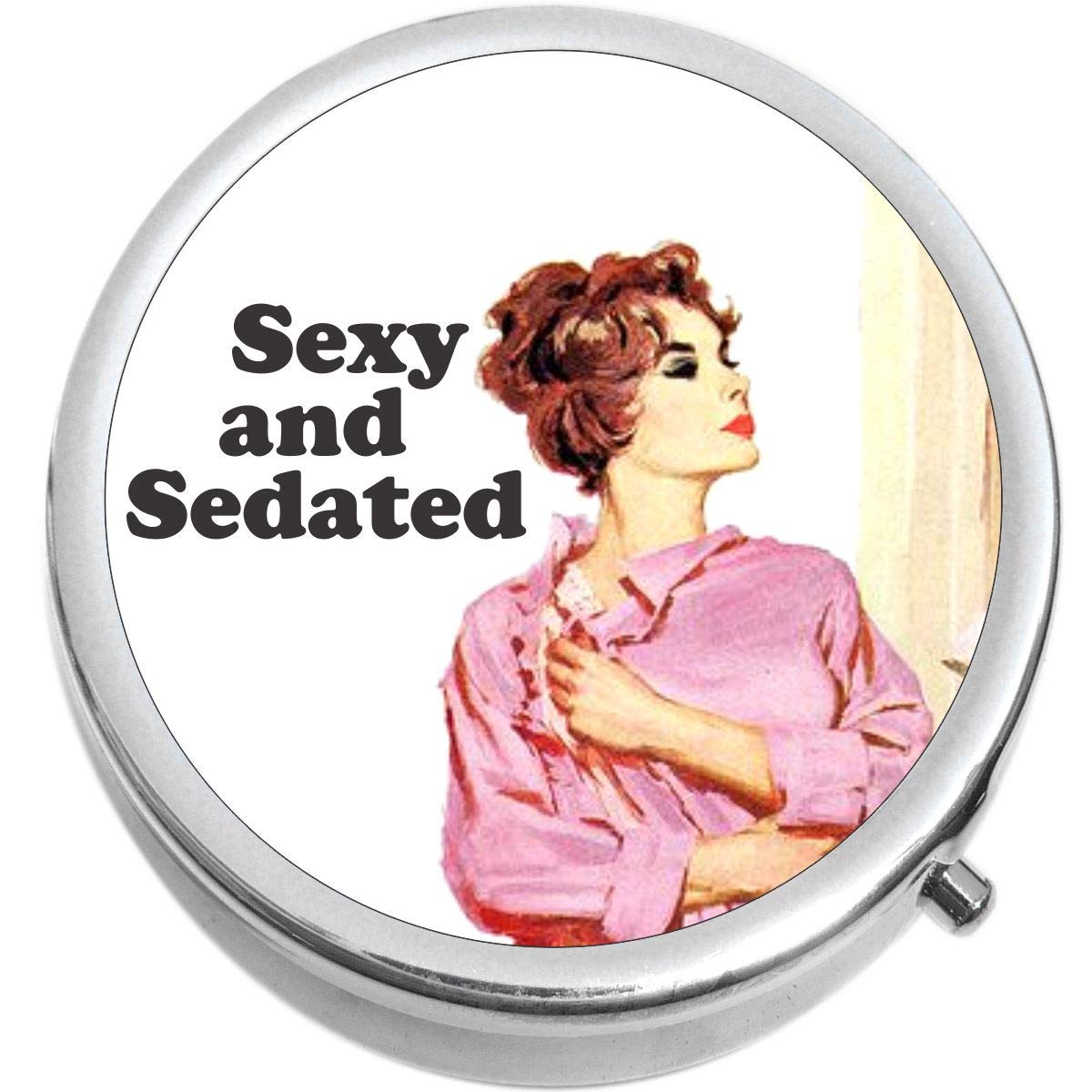 Sexy and Sedated Medicine Vitamin Pill Box