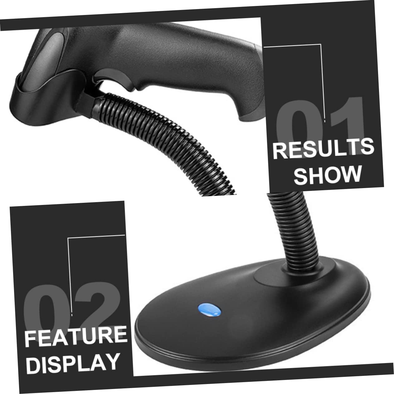 1D / 2D Lecteur Code-barres ] Scanner Code à Barres Mains Libres Lecteur De Code-Barres Capteur MUNBYN Automatique Pour Supermarché, Magasin De Détail, Magasin De Vêtements