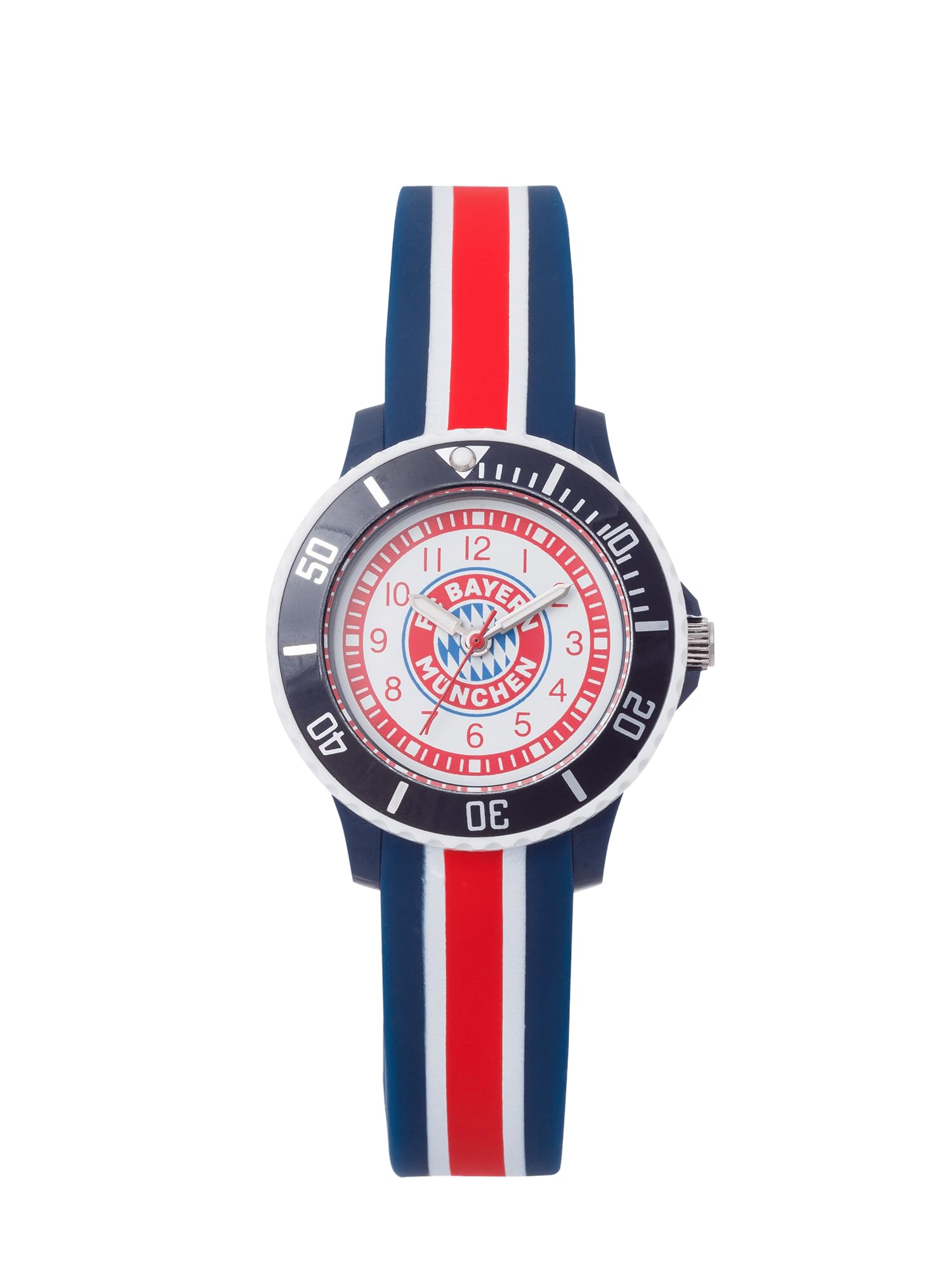 FC Bayern München Montre pour Enfant - Cadeau Scolaire.