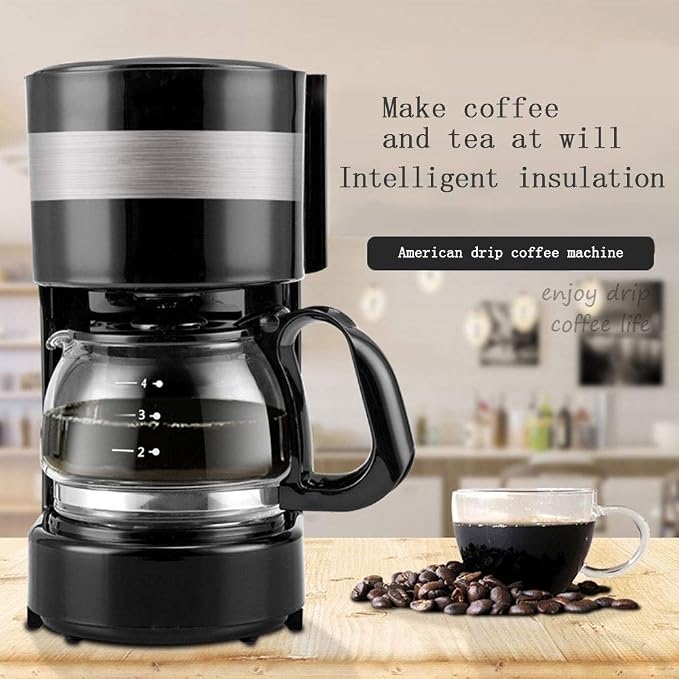 Cafetera Automática de Goteo 0.65L 4-6 Tazas 600W miniatura 6