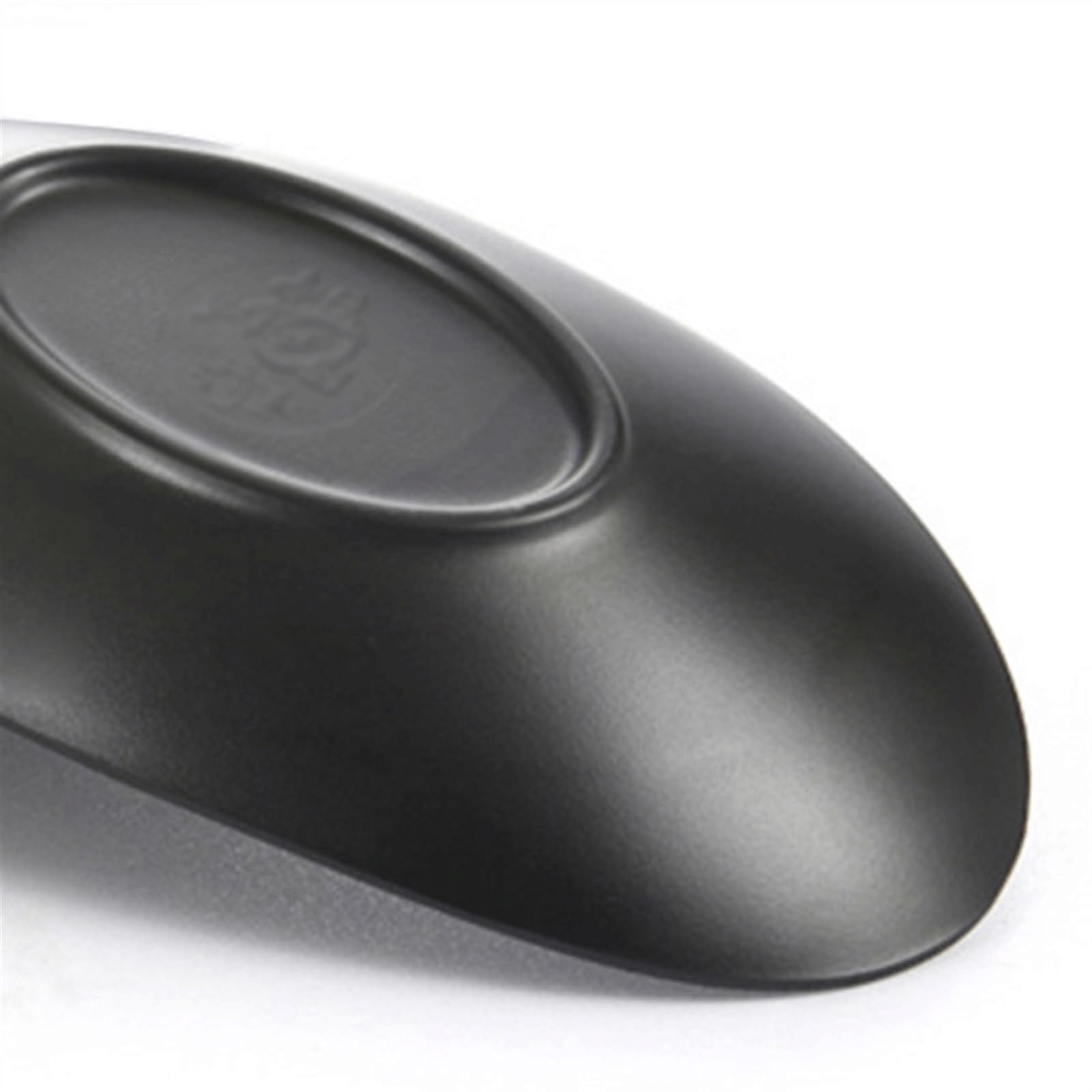 NEBE Assiette 1 Paquet Assiette Creuse Ovale Noir Mat Assiette à dîner Cuisine Snack Assiette Fruits Dessert Assiette Imitation Porcelaine Vaisselle Vaisselle(25.2cm)
