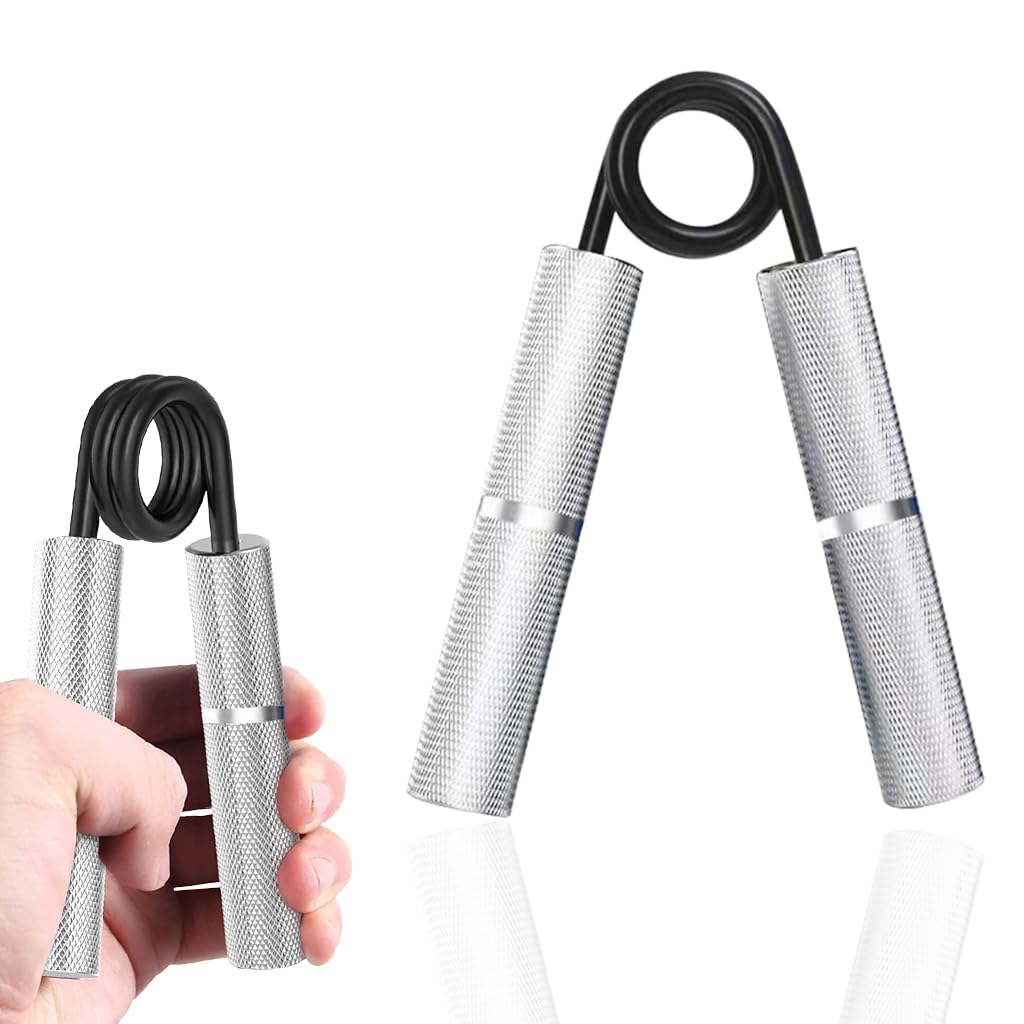 Proberos® Grip Strengthener 300LB, Heavy-Duty Aluminum Alloy Metal Spring Hand Strength Trainer for Grip and Forearm Strength Training, Textured Anti-Slip Handles, Portable Hand Strengthener-image-35