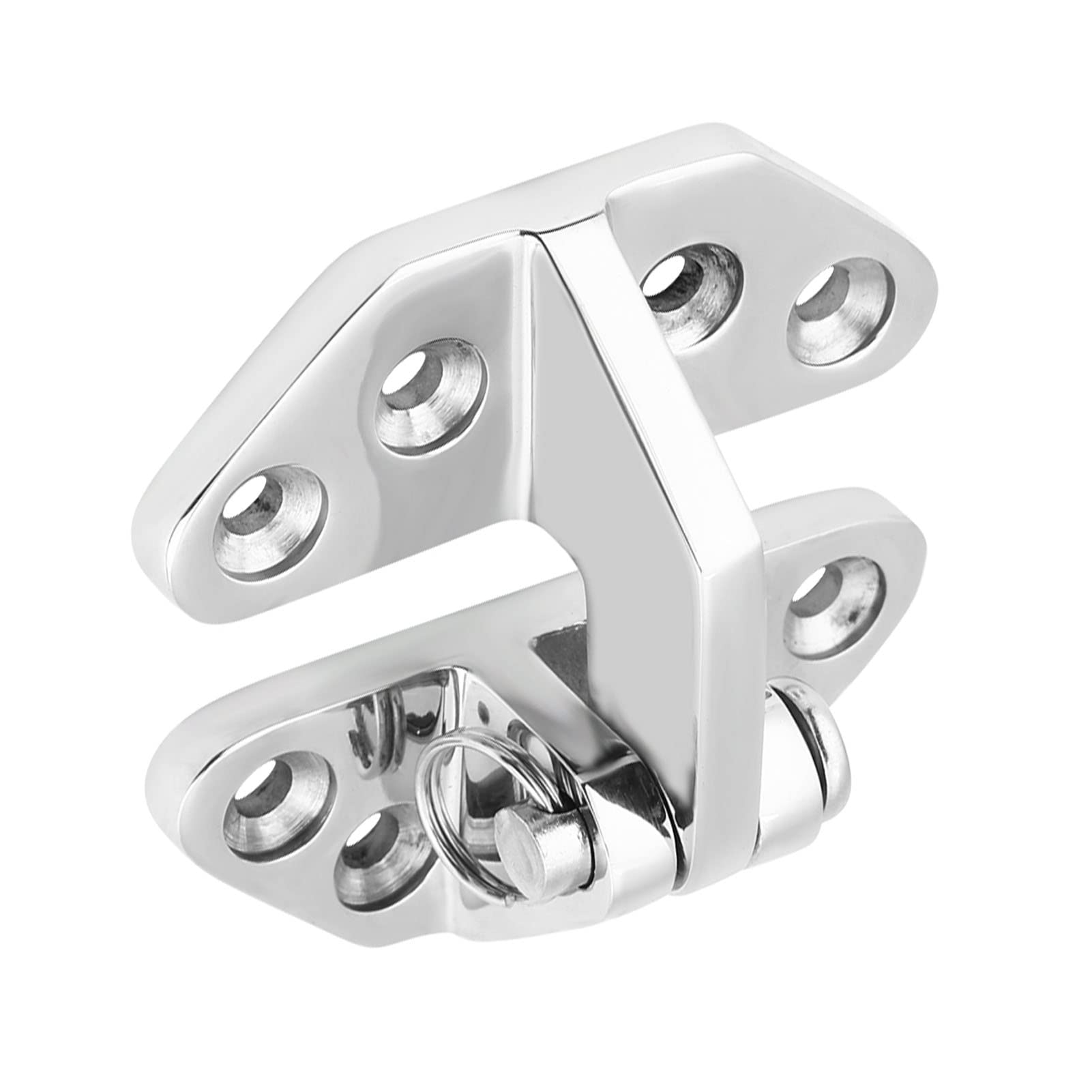Marine Boat Hatch Hinge, Stainless Steel Heavy Duty Sturdy Cabinet Door Hinges Removable Pin Hardware for Home Architecture Boat Cabin Door Window