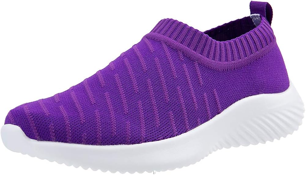 Walking Shoes for Women Comfortable Slip on Sock Sneakers Lightweight Breathable Mesh Tennis Athletic Shoe