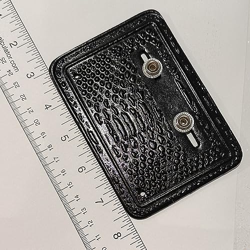 Wrestlers Belt Wall Mount Leather Wall Hanger Black