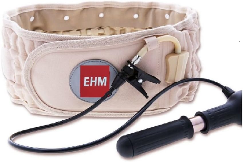 EHM Decompression Back Belt Pain Lumbar Support Fits Small Medium Large