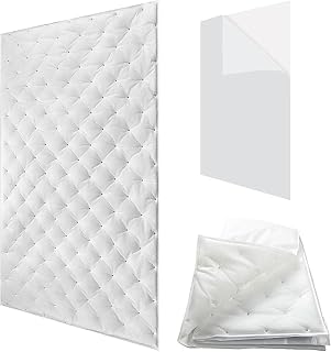 Almohadilla Insonorizada Materiales Generales Aislamiento Acústico Y Absorción Sonido Algodón Blanco Algodón De Aislamiento Acústico Para Reducción Ruido Automotriz Insonorización Coche Sonido(500*800