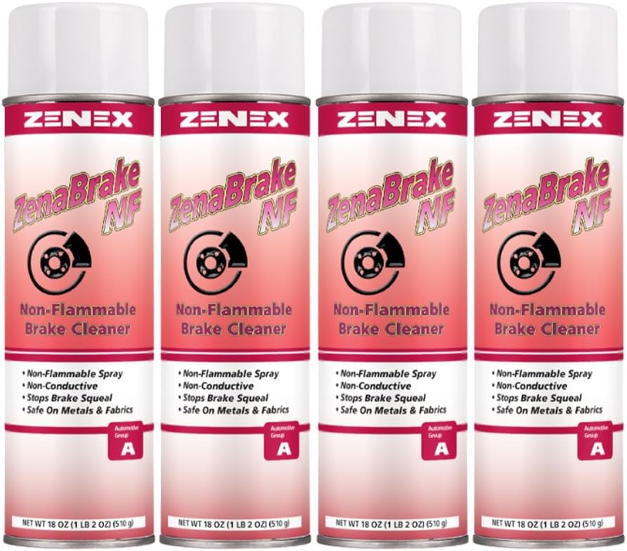 Zenabrake NF Brake Cleaner net 18 oz. Count 4.