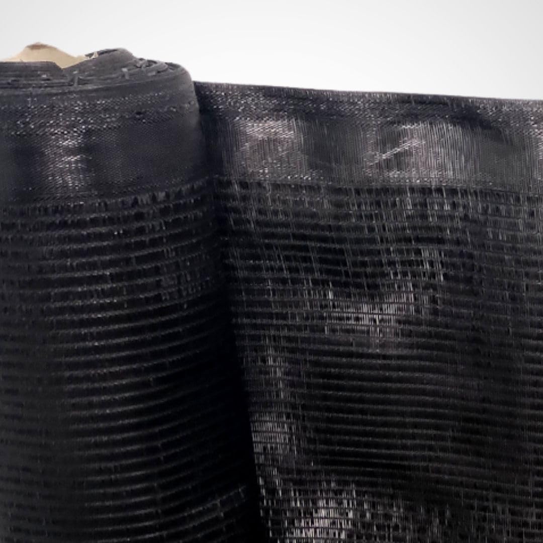 Comercial Candela Bobina Malla Sombreado Malla Ocultación 95% Negra 2X50 Metros