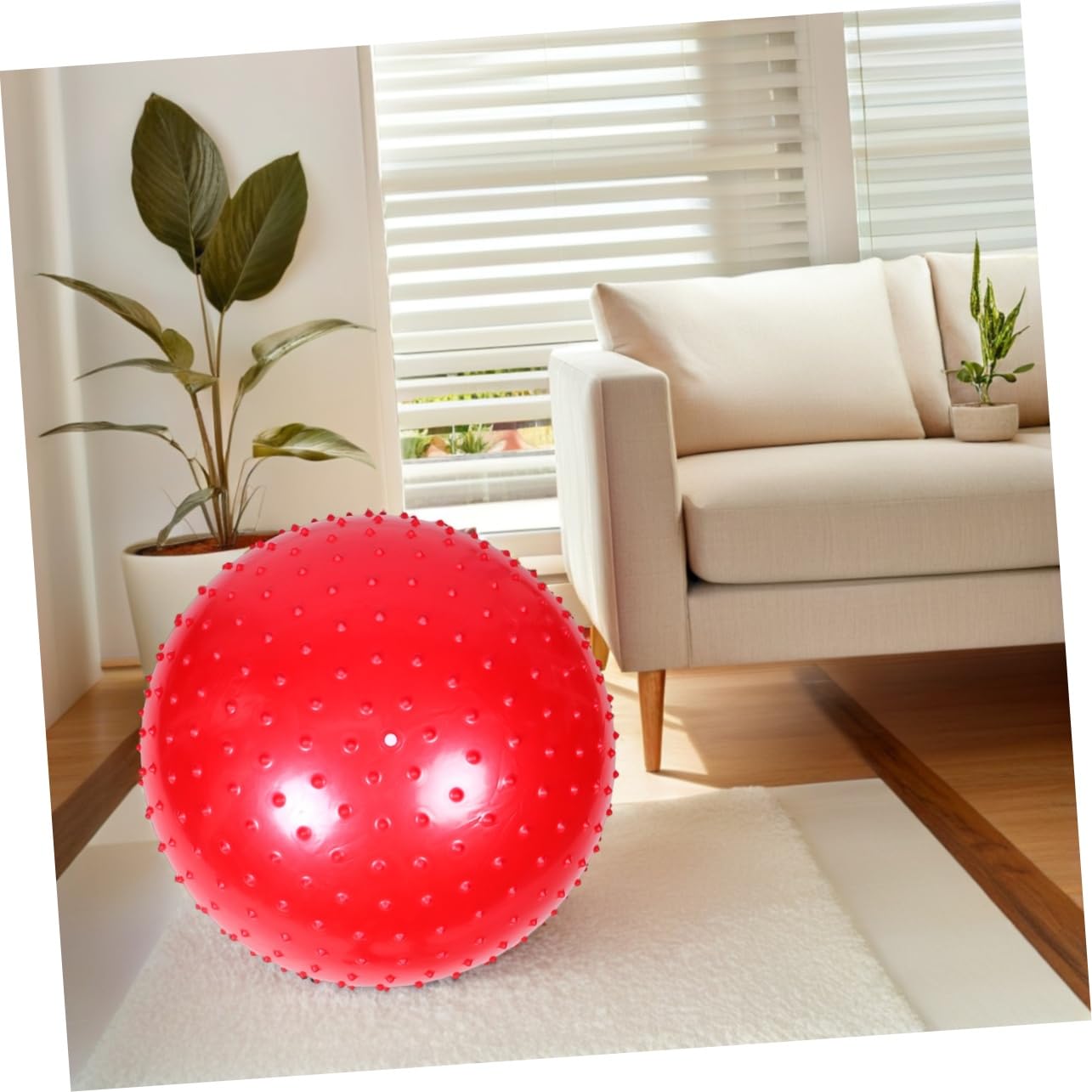 Balle De Massage À Picots : Rouleaux De Massage Pour Exercices Musculaires, Équilibre, Yoga, Stabilité, Entraînement Des Épaules, Gym, Fitness À Domicile, Sports De Plein Air