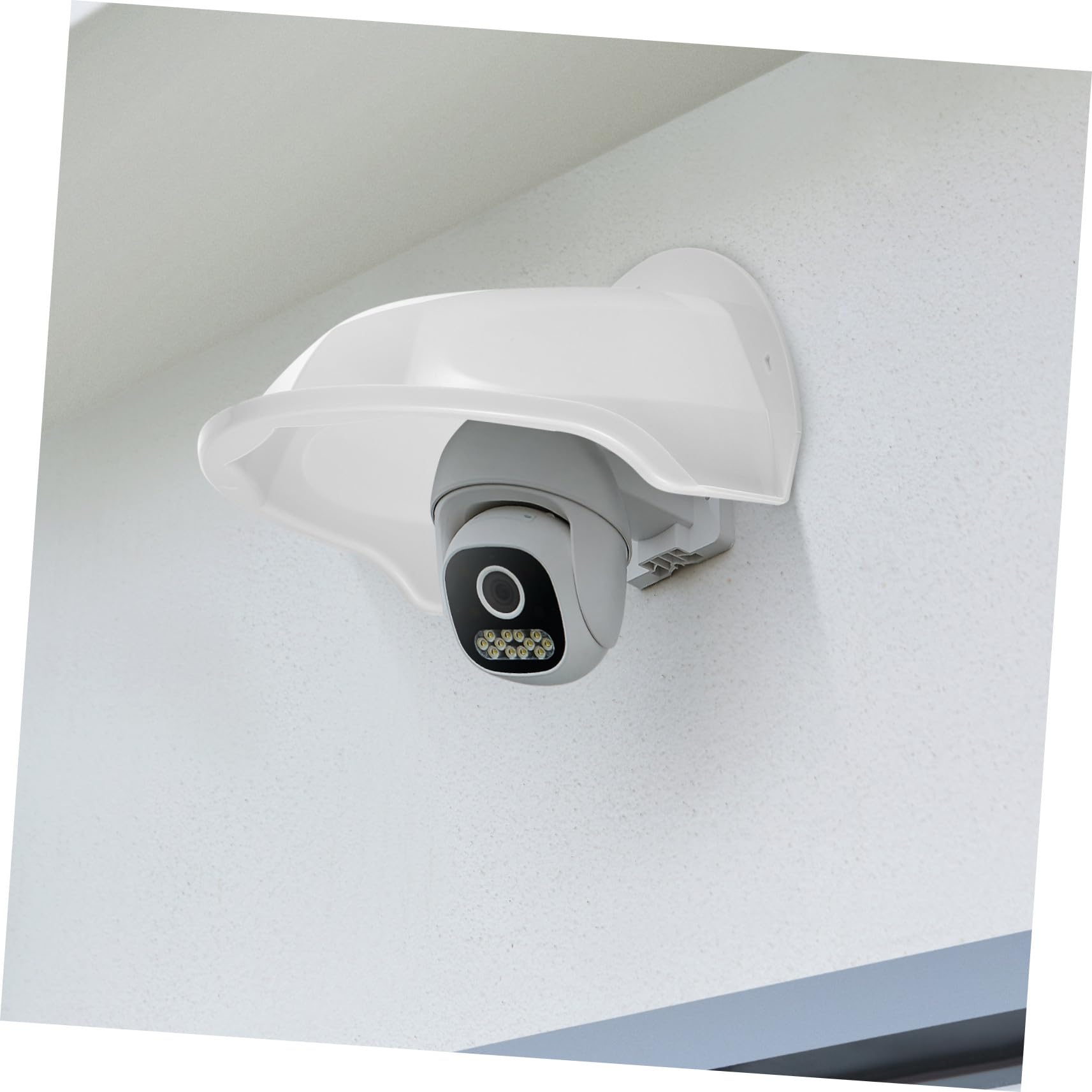 Boîtier Extérieur pour Caméra de Sécurité Blanc Abs, Protection Pluie