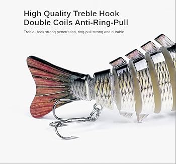 4 Segment Robotic Swimming Lure Robotic Fishing Lures Ods Lure