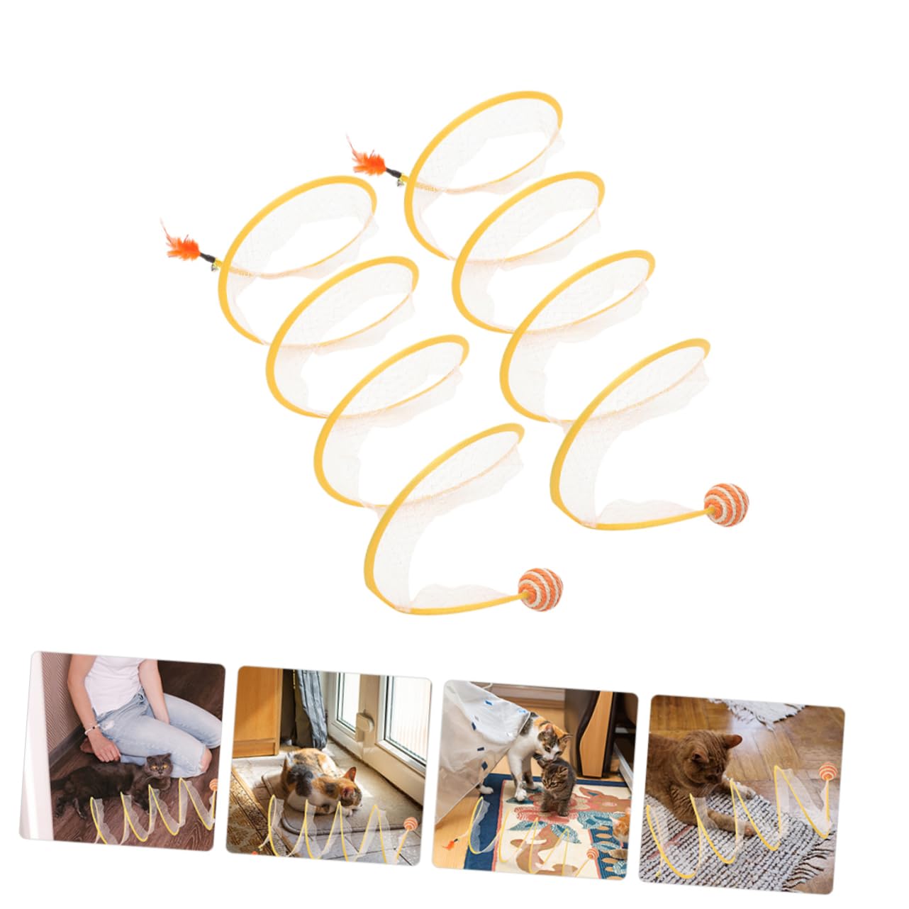 minkissy 6piezas Juguetes Interactivos para Gatos Juguetes De Kicking y para Gatos para Gatitos Diseño y Estimulación Natural
