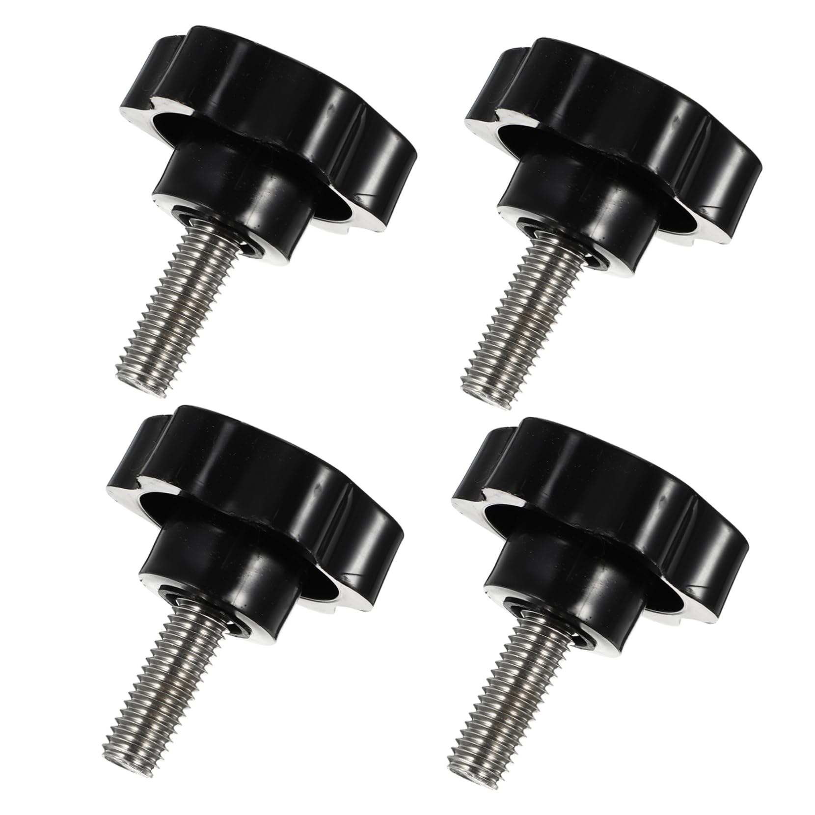 CIYODO Clamping Screw Handles M10 x 25mm Nuts Thread Non-Slip for Electronic Equipment