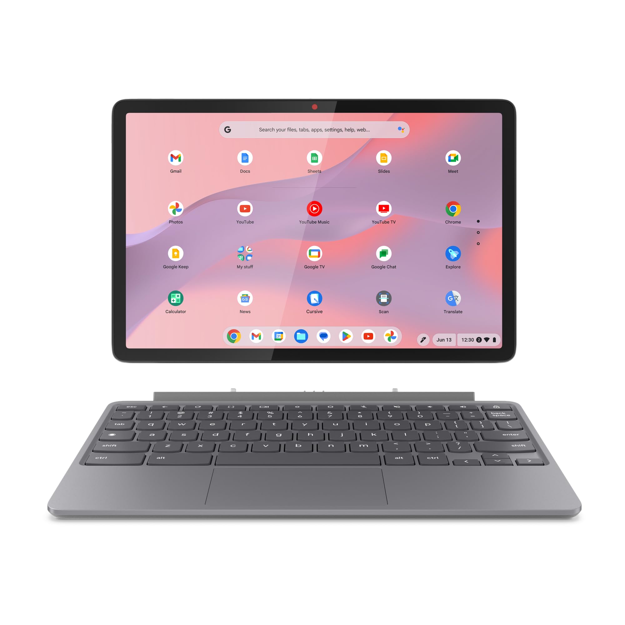 Laptop Lenovo Chromebook Duet 11M889 10,95" Kompanio 838 8 Go RAM, 128 Go SSD, Marque : Lenovo - EAN : 0198154644987