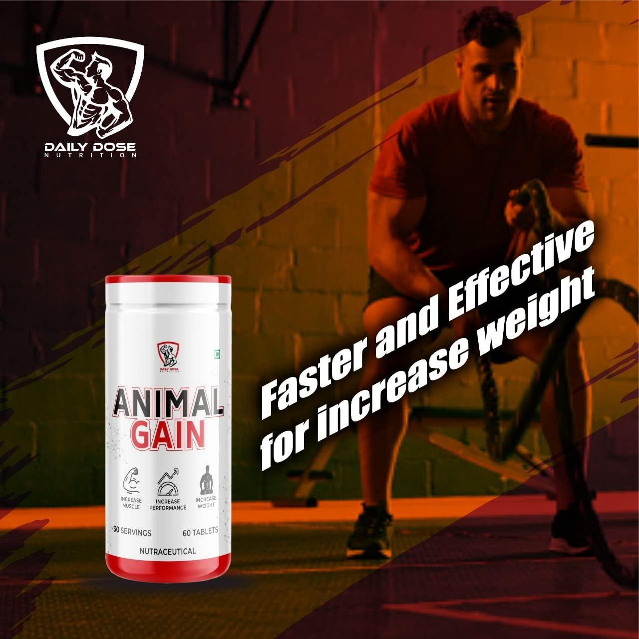 Buy Now Animal Gain Mass &Amp; Weight Gainer Capsule For Fast Weight &Amp; M...